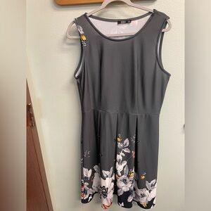 Lily by Firmiana Gray Dress